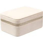 Dark Velvet Jewellery Box Sand
