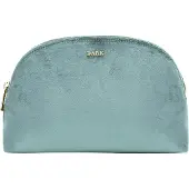 Dark Velvet Make-Up Pouch Large Sparkled Sage