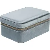 Dark Velvet Jewellery Box Sage