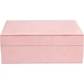 Dark Velvet Jewellery Box Large Blush Rose