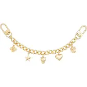 Dark Bag Chain With Sign Charms Gold