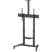 Manhattan 462709, 3,05 m (120"), 200 x 200 mm, 1000 x 600 mm, -10 - 5°, Muovi, Terästä, Musta