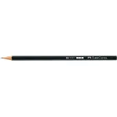 Faber-Castell 1111 2B, 2B, Musta, Kahdeksankulmainen (111102)