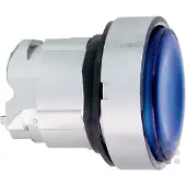 Schneider Electric Lampetrykshoved Plan For LED Blå ZB4BW363