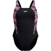 Speedo Womens Hyperboom Splice Muscleback - Black - 34