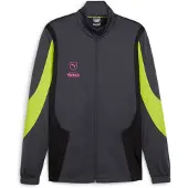 Puma Track Top King Pro - Strong Gray/electric Lime, koko XX-Large