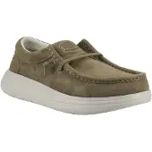 HeyDude Wally X Suede - Khaki green - 43