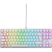 Cherry K4V2 TKL, Langallinen, USB, Mekaaninen, AZERTY, RGB LED, Valkoinen (CX-K4V2-RGB-TKL-WH-R-FRA)