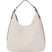 Michael Kors Olkalaukku ecru / karamelli / harmaa