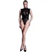 Allure Femme Fatale - läpinäkyvä body - musta