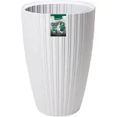 Garden ID Fancy Valkoinen Polyeteeniruukku Puutarhaan - 40 x 58 cm