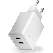 Hune Hurón D45W Dual USB-C 45W Wall Charger - Snow White