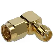 DeLOCK 89955, SMA, RP-SMA, Kulta, Kulta, 50 Ω, -10 - 50 °C, 1,51 cm