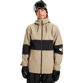 Quiksilver High In The Hood Jk - Beige - M