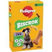 Pedigree 6x500g Biscrok, 3 makua koiralle