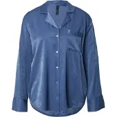 Hunkemoller Jacket Ls Satin Ayla - Navy - S