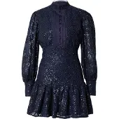 Bardot Remy Lace Mini Dress - Navy - 36