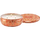 Voluspa Spiced Pumpkin Latte Holiday Collection 3-Wick Tin Candle 340