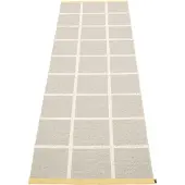 Pappelina , Kudottu Matto Criss Linen 70x225 cm