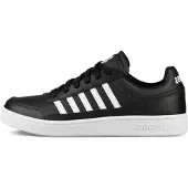K-Swiss Nauhakengät 'Court Chasseur' musta / valkoinen