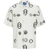 Jack & Jones Paita 'JORNoto' musta / luonnonvalkoinen