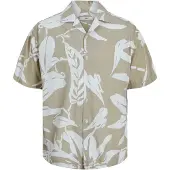 Jack & Jones Paita 'Drew' beige / vaaleanharmaa