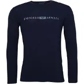 Emporio Armani Paita laivastonsininen / kyyhkynsininen / valkoinen