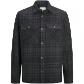 Jack & Jones Paita 'JPRRaymond' tummanharmaa / musta