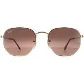 Ray-Ban Hexagonal Flat Lenses - RB3548N 912443 5421
