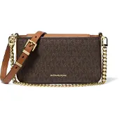 Michael Kors Olkalaukku ruskea / suklaa / konjakki