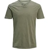 Jack & Jones Split Slim Fit Lyhythihainen V-aukkoinen T-paita
