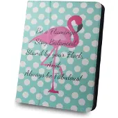 Teknikproffset Flamingo and dots 9-10" Universal Tablet Case (GSM33472)