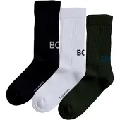 Björn Borg Classic Polyamide Crew Sock 3P - Multi/patterned - 36-40