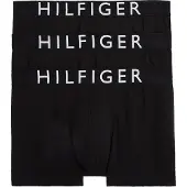 Tommy Hilfiger Underwear Bokserishortsit musta / valkoinen