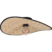 Eglo Marywell Musta/Bambu kattovalaisin