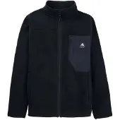 Burton Mens Cinder Full-Zip True Black Pitkähihaiset paidat XL
