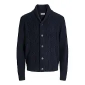 Jack & Jones Jjpaul Knit Shawl Cardigan - Navy - XL