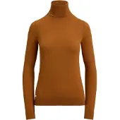 Ralph Lauren Silk-Blend Turtleneck Sweater - Brown - S