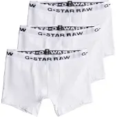 G-Star Bokserishortsit vaaleanharmaa / musta / valkoinen