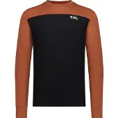 Mons Royale Yotei Merino Kerrastopaita sienna / black Koko L
