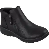 SKECHERS for woman. 158952 Lovely Vibe Fall ankle boots black (37), Flat, 1 to 3 cm, Zip, Casual