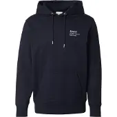 Gant Small Graphic Sweat Hoodie - Navy - XL