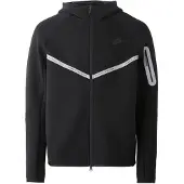 Nike Takki Nsw Tech Fleece Tuulitakki - Musta/hopea, koko X-Large