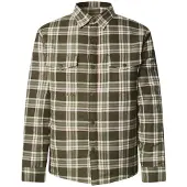 Pepe Jeans for man. PM3090819 Clemen green shirt (M), Casual, Cotton, Long sleeve