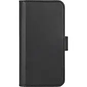 Deltaco – Wallet case, 2-in-1, iPhone 16e/17e, magnetic cover, black (MCASE-WIPSE2024)