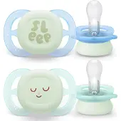 Philips AVENT Ultra Start Night Time Tuttipullot Blue Green Blue Green One Size Sininen One Size Pojat, Tytöt