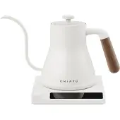 Chiato flowPLAY Gooseneck vedenkeitin – 0.6 l, valkoinen