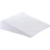 Roba Breathable Wedge Bolster With Removable Cover - Grey - 30X 35CM X 8.5CM