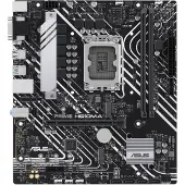 Asus PRIME H610M-A-CSM, Intel, LGA 1700, Intel Celeron, Intel Core i3, Intel Core i5, Intel Core i7, Intel Core i9,..., DDR5-SDRAM, 96 GB, D (90MB1G20-M0EAYC)