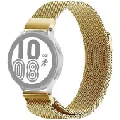 SKALO Milanese Loop to Samsung Watch 4 44mm - Kulta